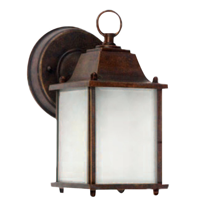 Eaton 1 - Outdoor Wall Lantern, Brown