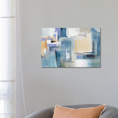 " Blue Memory " by Ulyana Stebelska Painting Print