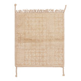 Rug & Kilim’S Moroccan Square Rug With Beige-Brown Geometric Patterns