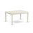9 Piece Kitchen Table Set Includes a Rectangle Dining Room Table with Butterfly Leaf and 8 Faux Leather Chairs, Linen White-1447799067