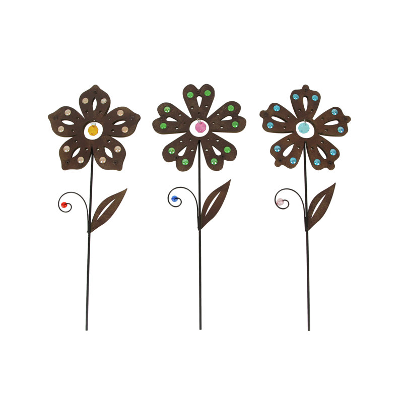 Ensemble de piquets de jardin 3 pièces