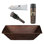 Premier Copper Products BSP5_VREC17WDB-P Bathroom Sink And Drain Package