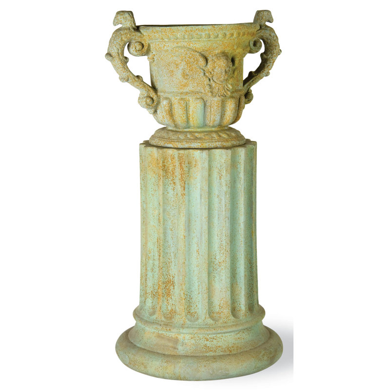 Herren Fiberglass Urn Pot Planter