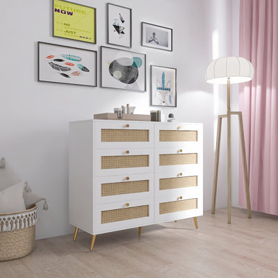 Commode 8 tiroirs Dyllan