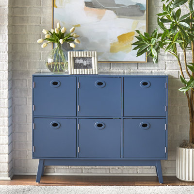Decimo 6-Door Manufactured Wood Accent Cabinet