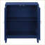 Table basse Breckenridge avec 2 portes en miroir - Rangement polyvalent pour le salon / couloir