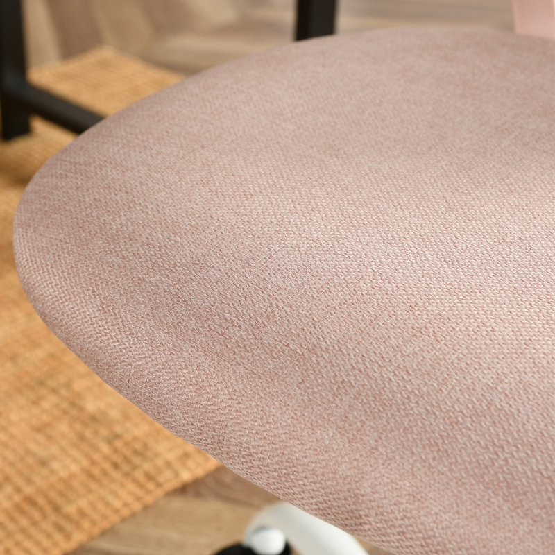 Valerii Mesh Office Chair, Light Pink, Mesh