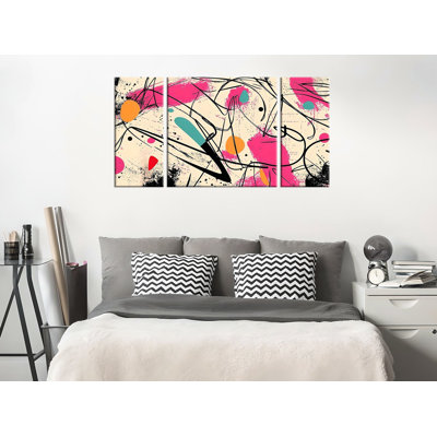 Peinture décorative sur toile