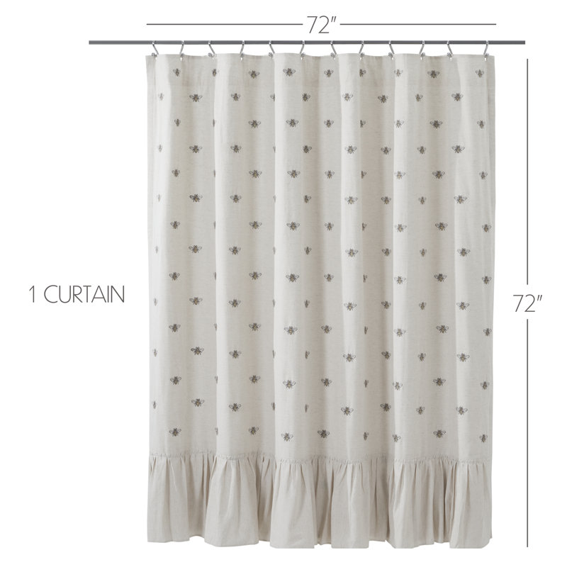 Rimbert Polka Dots Single Shower Curtain