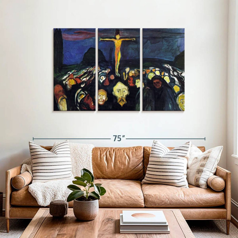 Golgotha 1900, 36" H x 57" W
