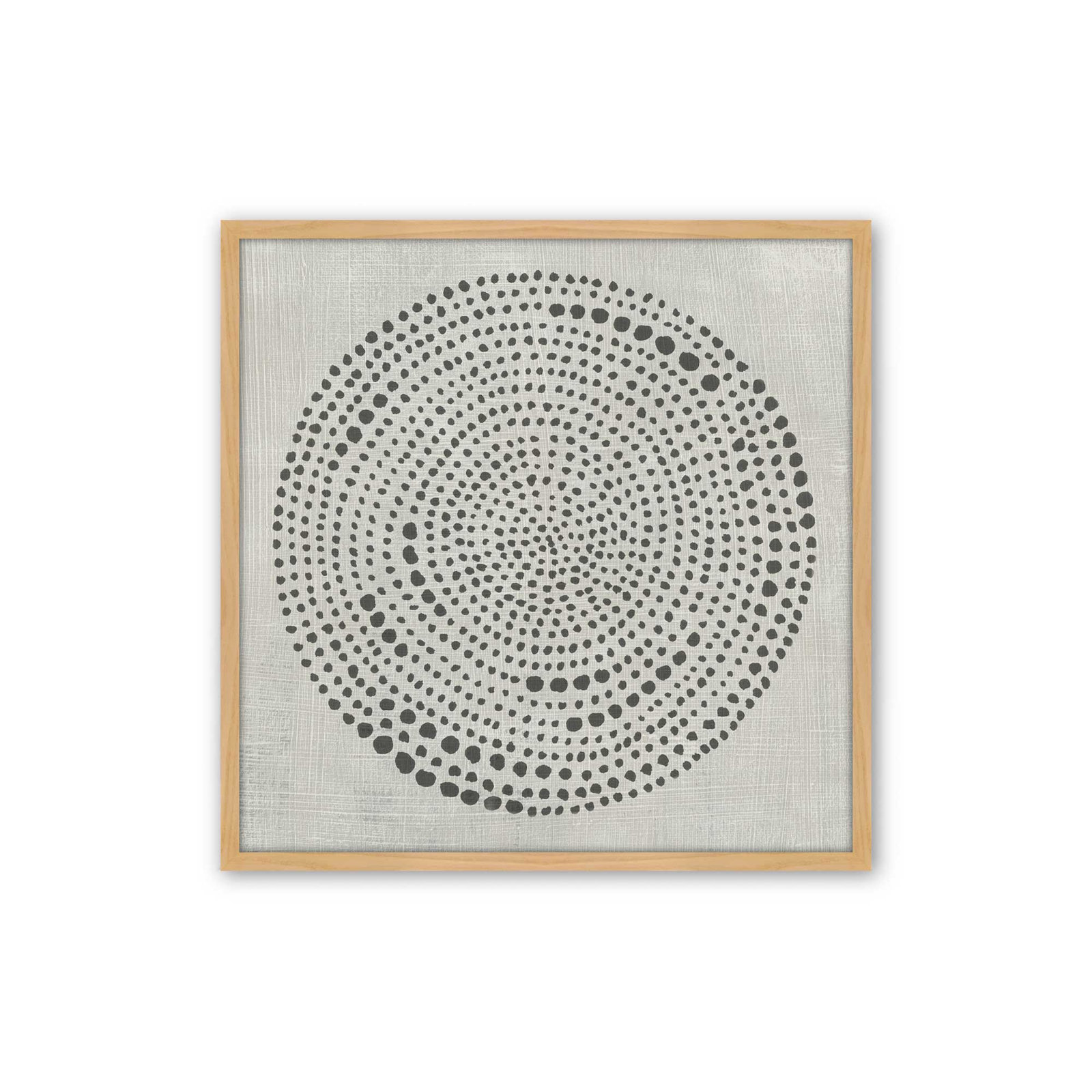 Mythos I Painting by Chariklia Zarris, 30" H x 30" W, Maple Single Picture Frame without Mat