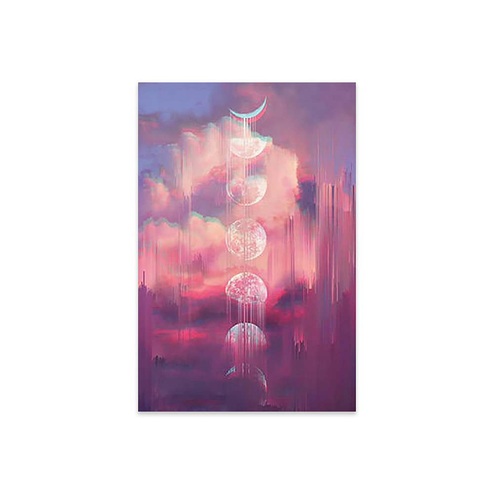 George Oliver Moontime Glitches by Emanuela Carratoni - Unframed ...