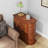 Solid Wood 2 - Drawer End Table-1296204606