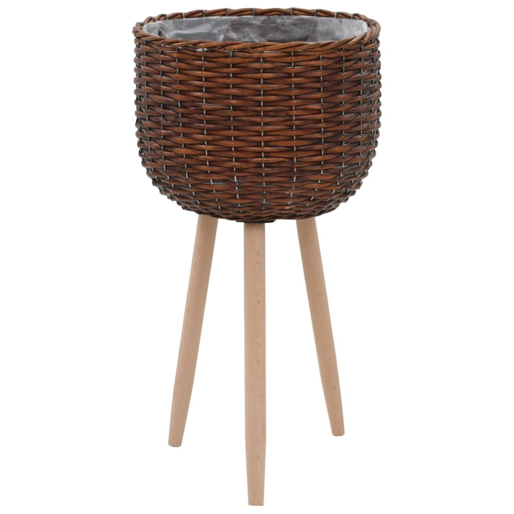 Bayou Breeze Planter Wicker with PE Lining | Wayfair