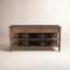 Russet Kitchen Island Brown