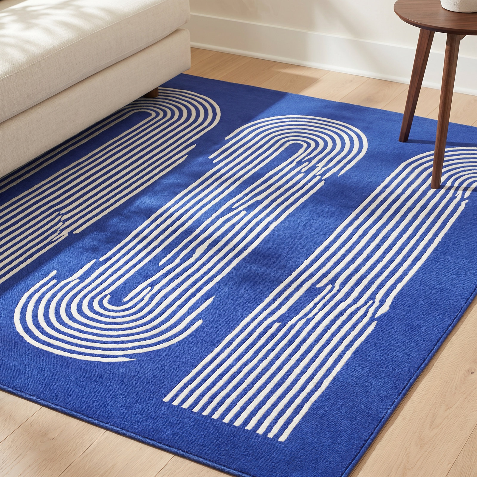 Gemmell Hand-Tufted Geometric Wool Rug, Rectangle 8' x 10'