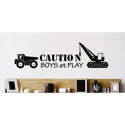 Décalcomanie murale pour camion à vide