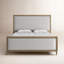 Lit standard tapissier en bois massif Batten-229710689-229709978