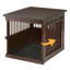 Wooden End Table Pet Crate-728813026-746984292