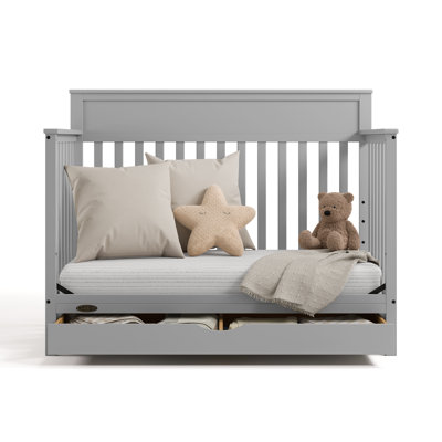 Shiloh 5-In-1 Convertible Crib With Drawer