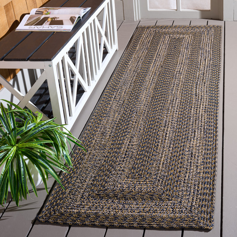 Braided 265 Hand Woven Performance Machine Washable No Pattern Rug, Runner 2'3" x 8'
