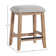 Labruna Backless Bar Stool with Cushion Seat, Sandwash