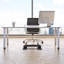 Montez-le! Repose-pieds ergonomique à hauteur réglable avec surface de massage et trois positions d'inclinaison