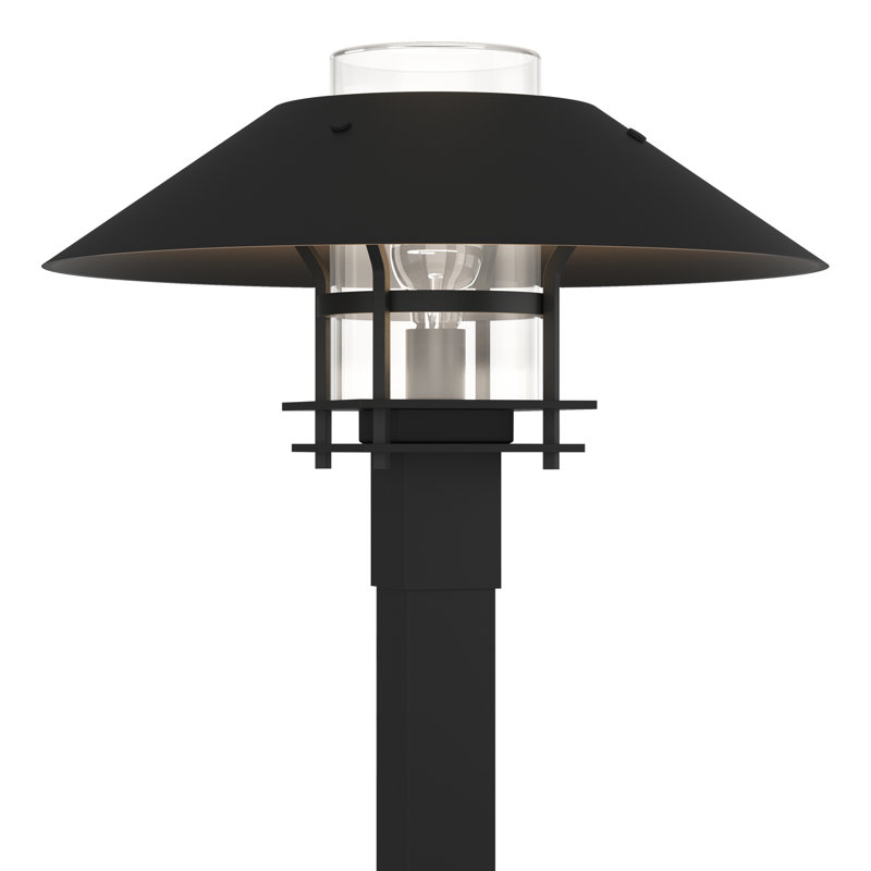 Henry 1 - Light 15.8" H Hardwired Lantern Head, Transparent, Black, Coastal Black