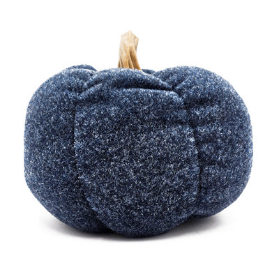 Guidi 7.5" Fabric Pumpkin, Holiday & Harvest Tabletop Decor