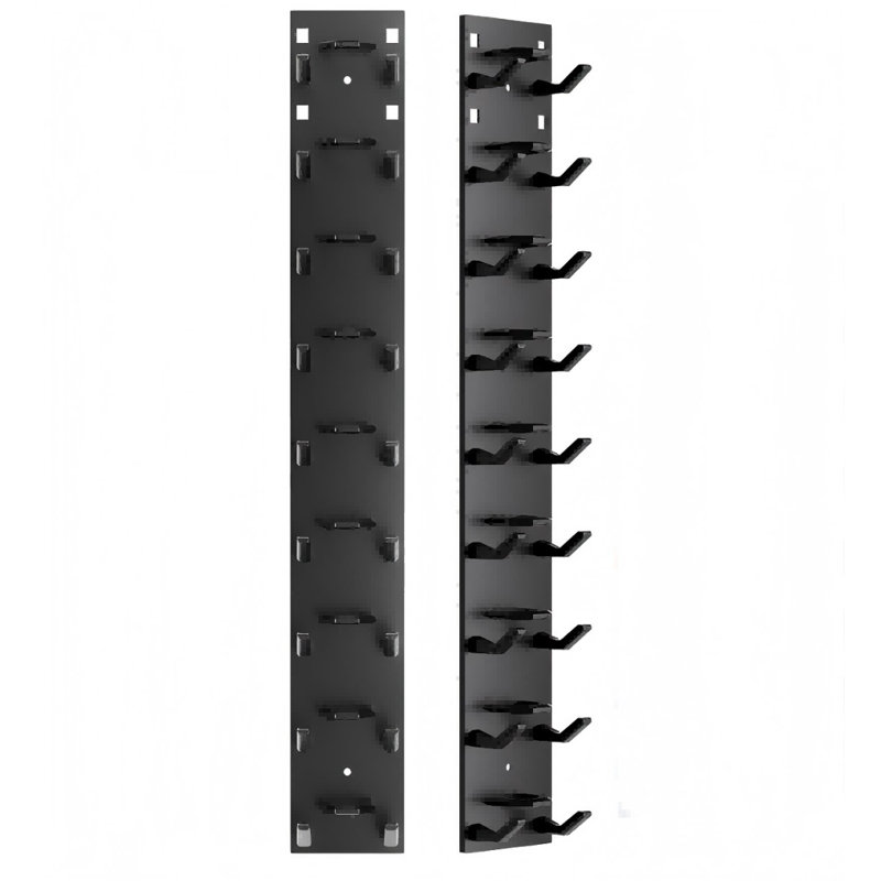 2 Pack Hat Organizer, Strong Adhesive Hat Rack For Wall, Multilayer Hat Storage Display Holder,Black