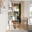 Bibliothèque géométrique en bois 6 pneus Mosqueda