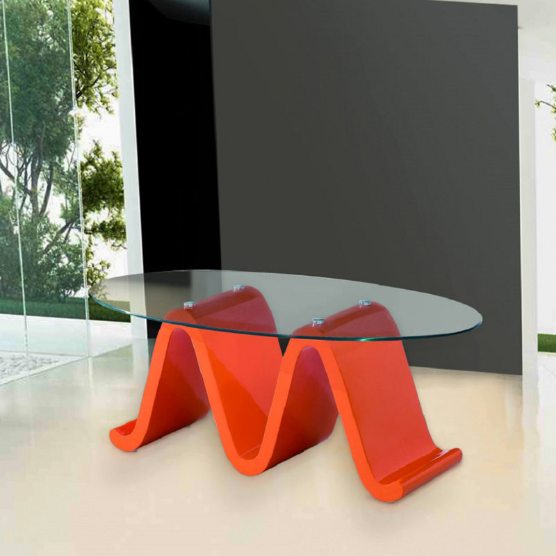 Gumm Glass Top Coffee Table