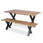 Banc en bois / métal Nesta Acacia-1721384121