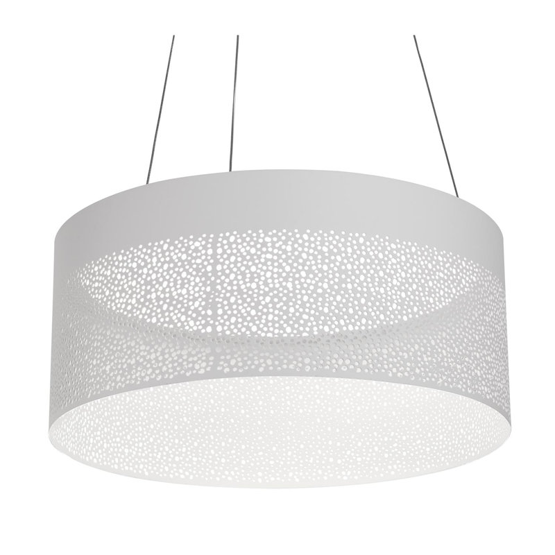 Mary-Grace 1 - Light Single Pendant, White