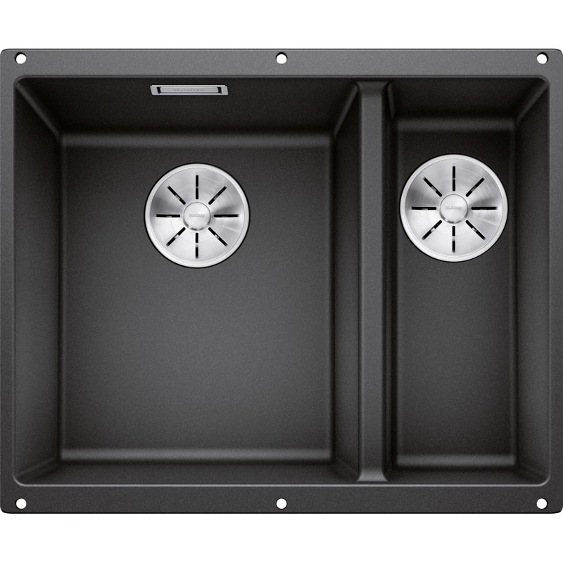 Subline 1.5 Bowl Undermount Kitchen Sink, Anthracite