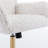 Furniture Office Chair,Artificial rabbit hair Home Office Chair with Golden Metal Base,Adjustable Desk Chair-1232394264