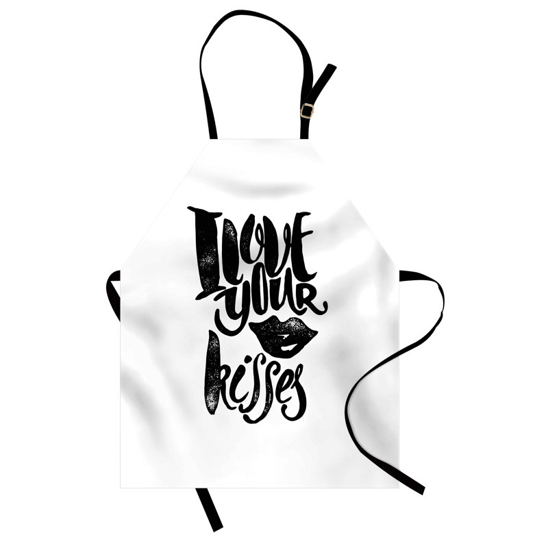 No Pattern Bib Apron