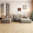 Boneless Cloud Sectional Sofa With 1 Ottoman-744187323-743743898-742274494