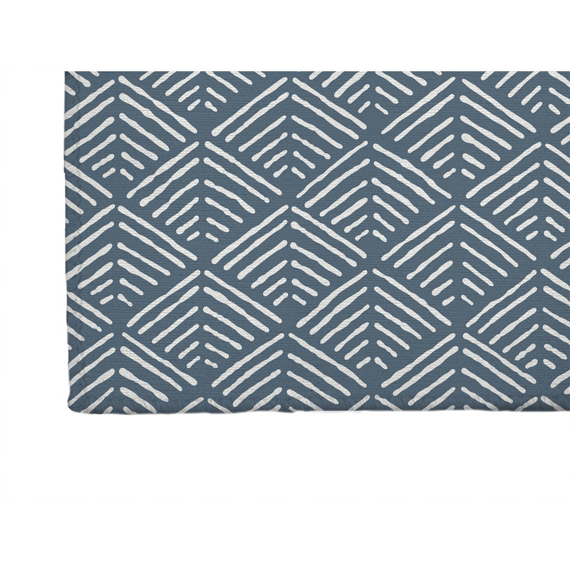 Tribal Dreamer Kids Play Mat, Peach/Orange, Rectangle 4' x 6'