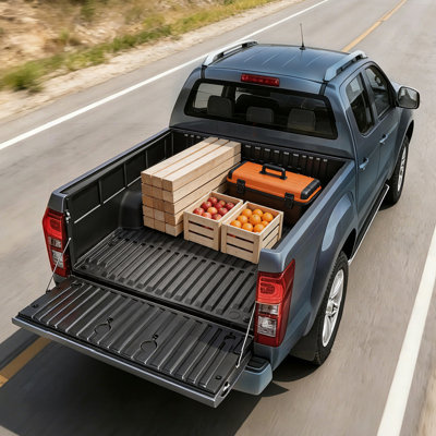 Tapis de camion, TPE, compatible avec le lit Tacoma 2024-2026, ajustement personnalisé robuste, remplacement de la doublure de coffre de voiture de protection contre les intempéries, pour accessoires 2024-2026
