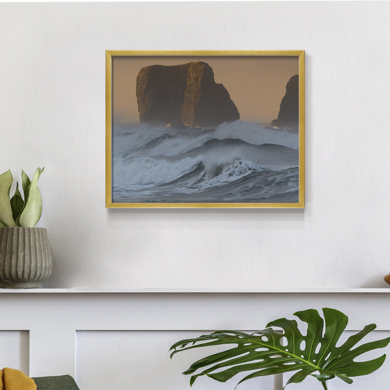 To the Shore -Framed Print - Restickable
