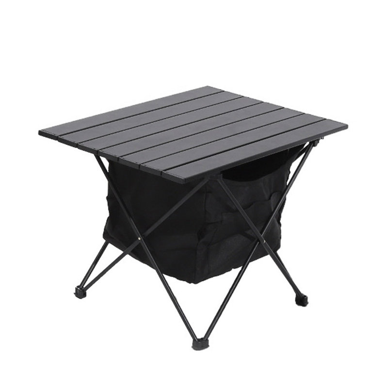 Britani Rectangular Metal Folding Outdoor Camping Table , cm W cm D, 41" H x 56" W x 41" D