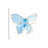 Gilded Butterflies III by Shirley Novak - Wrapped Canvas Gallery-Wrapped Canvas Giclée-1185891666
