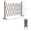 Absidy 103.5cm H x 300cm W Dark Brown Mesh Fence Panels