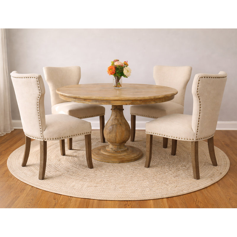 Brascom 21'' H Upholstered Pine Side Chair