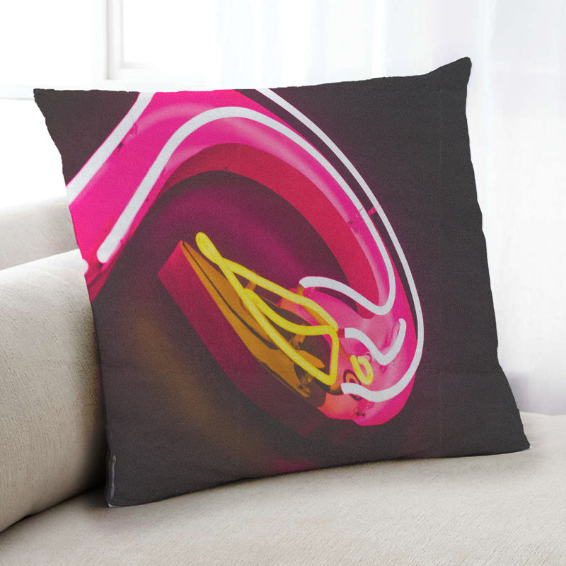 Coussin Neon Neon 147, Microsuède