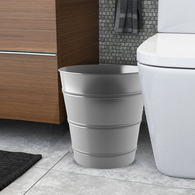 Steel Open Waste Basket - 2.5 Gallons