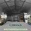 Abri de garage extérieur en métal 12 x 15 pi, gris foncé