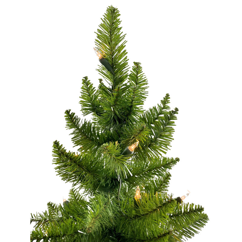 36' Lighted Pine Christmas Tree