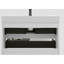 Meuble-lavabo de 91 cm (36 po) - Style intemporel, 53,5 kg (118,21 lb), lavabo blanc, grand espace de rangement, hauteur 64 cm (25,24 po), armoire moderne